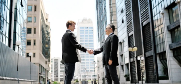 Business owners growing with a directory listing